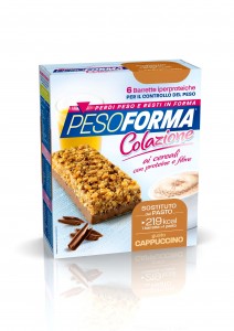barrette al cappuccino pesoforma