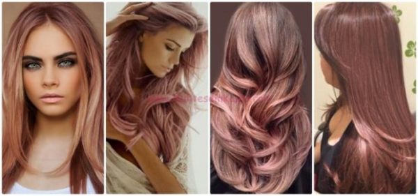 rosa colore capelli