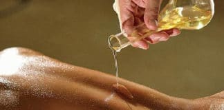 olio massaggio