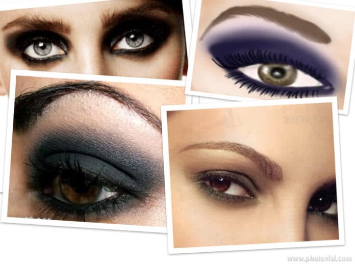 smokey eyes
