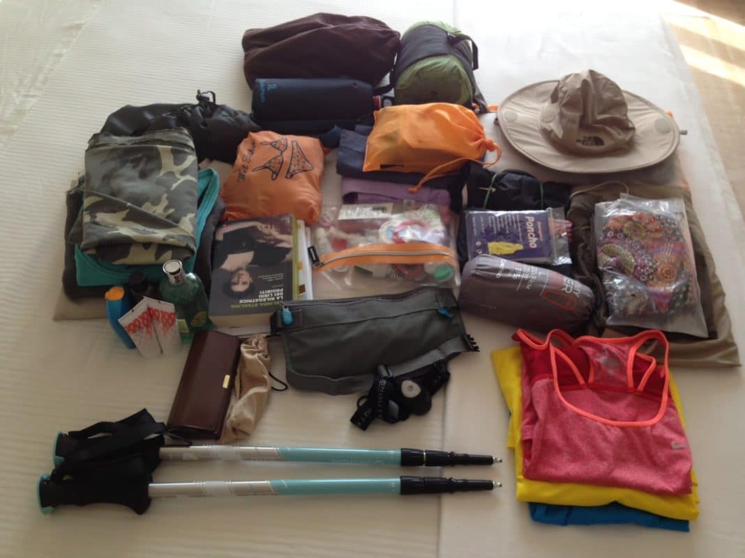 Preparare lo zaino per il Cammino di Santiago
