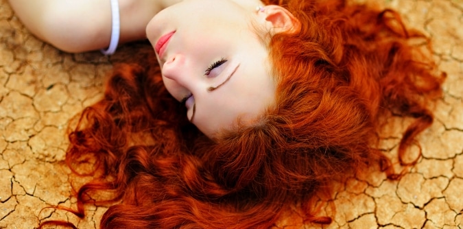 La Cura Dei Capelli Rossi Naturali E Tinti
