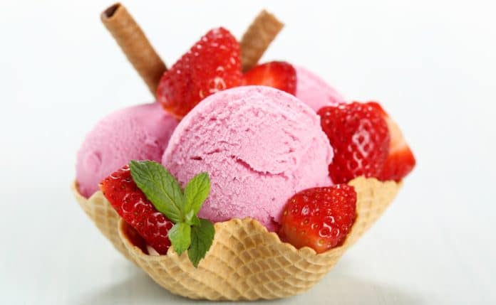 gelato frutta