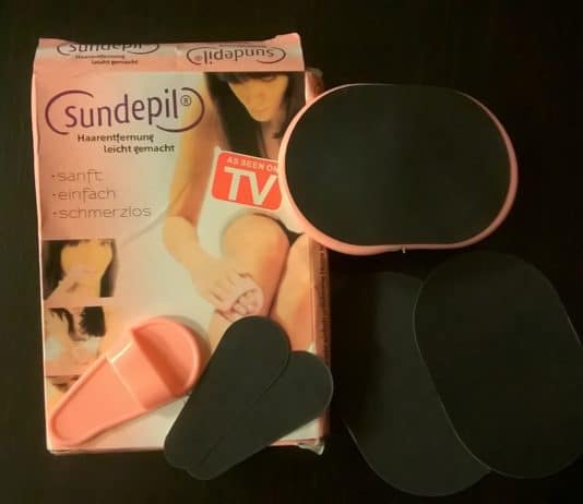 guanto depilatorio sundepil