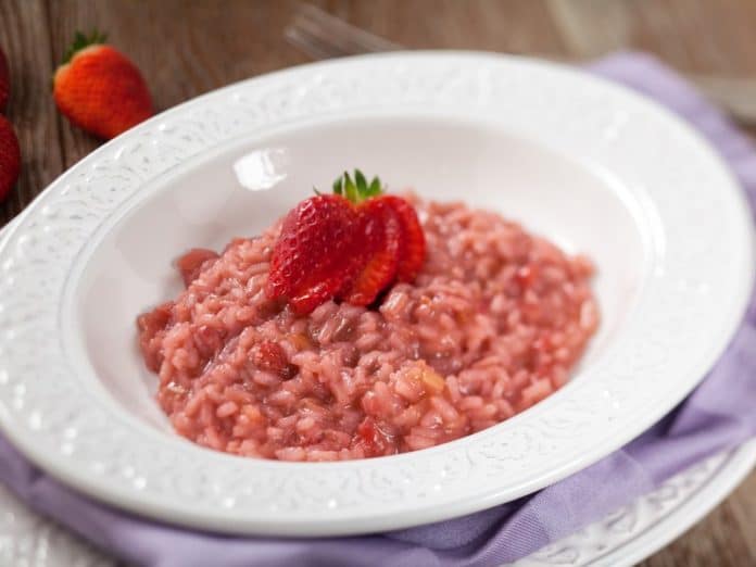 risotto alle fragole risotto alle fragole