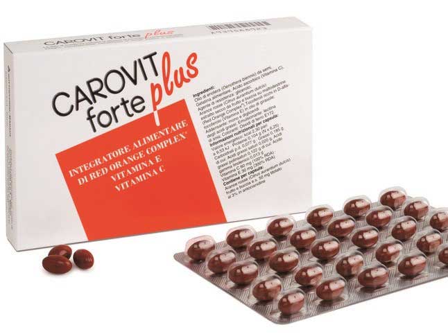 carovit forte plus integratore abbronzatura