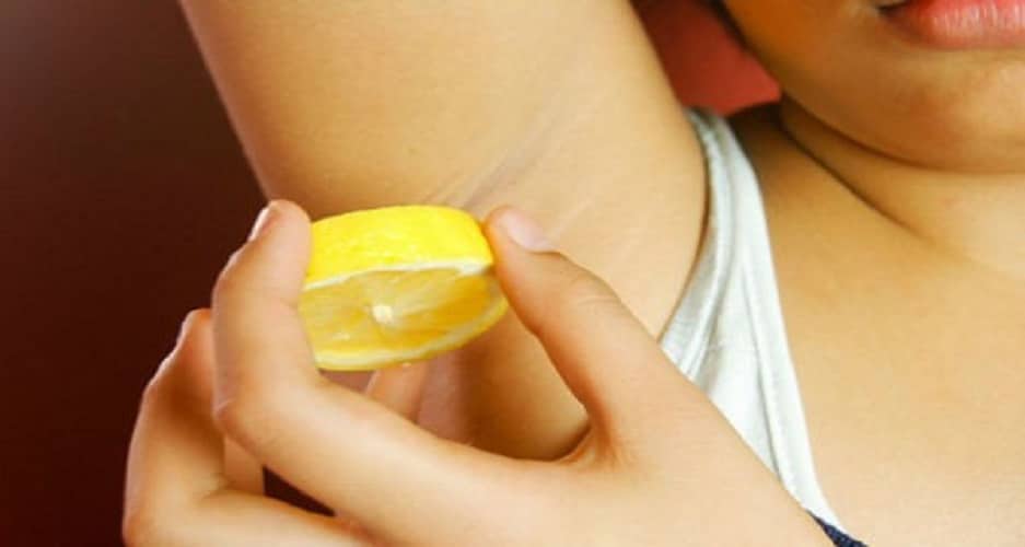 limone ascelle deodorante