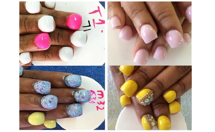 hump-nails bubble unghie
