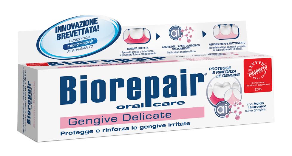 dentifricio gengive delicate biorepair