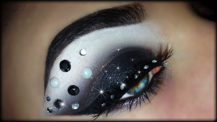 trucco strass