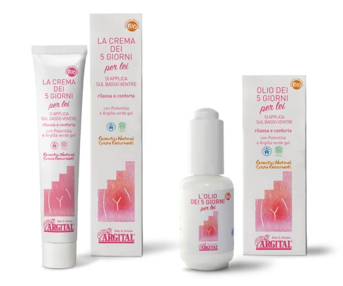crema argital 5 giorni