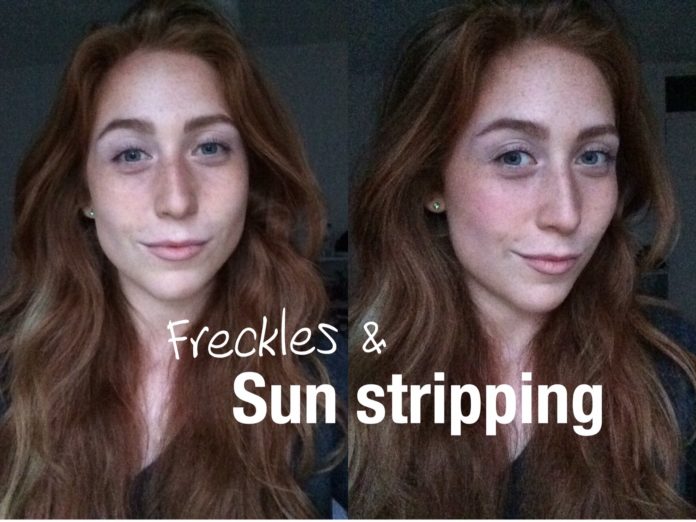 sun stripping