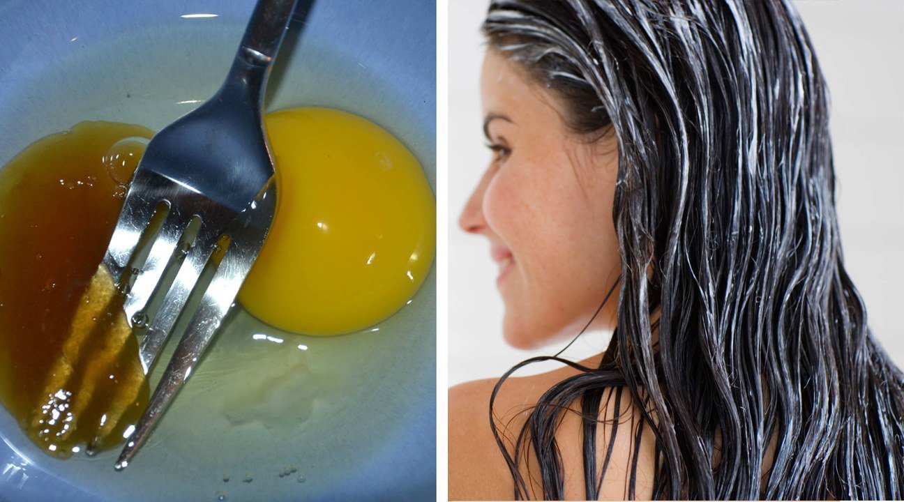 Маска для волос из яйца и меда. Маска для волос. Маска для волос из яичницы. Волос в еде. Маска для волос от желтка.