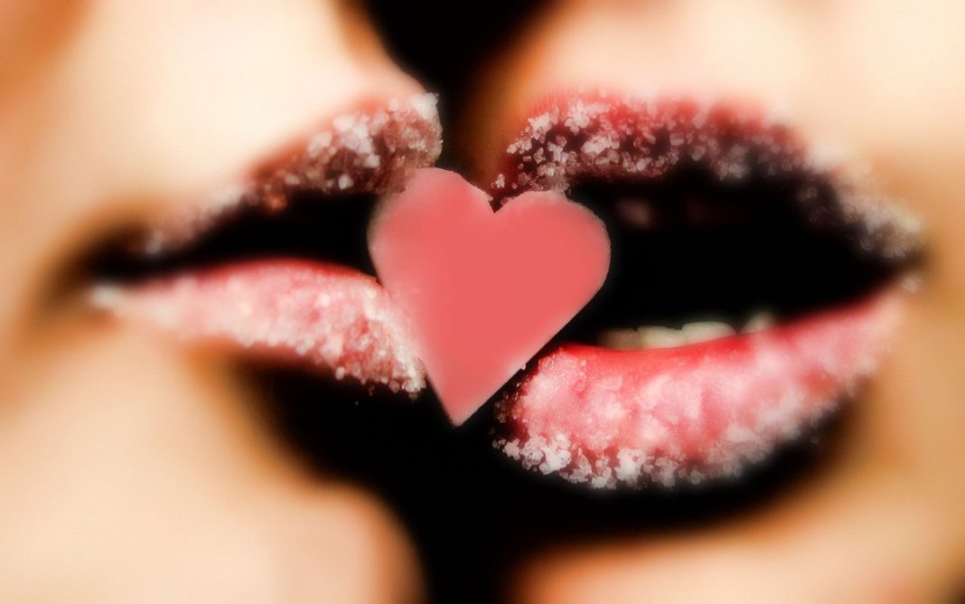 bocca baci san valentino trucco
