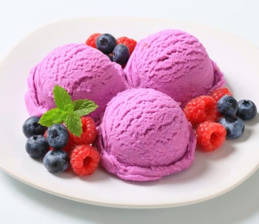 gelato alla frutta