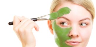 maschera pelle secca