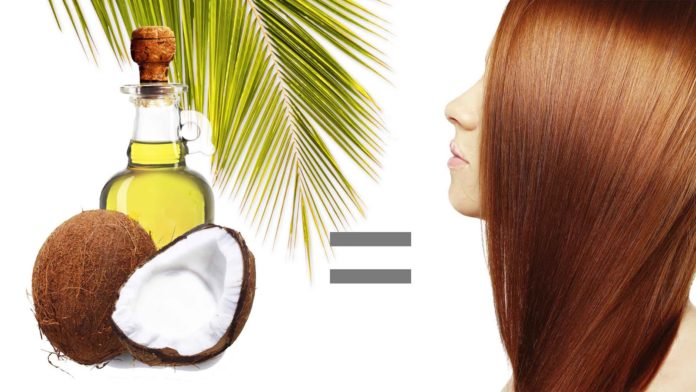 olio di cocco per capelli