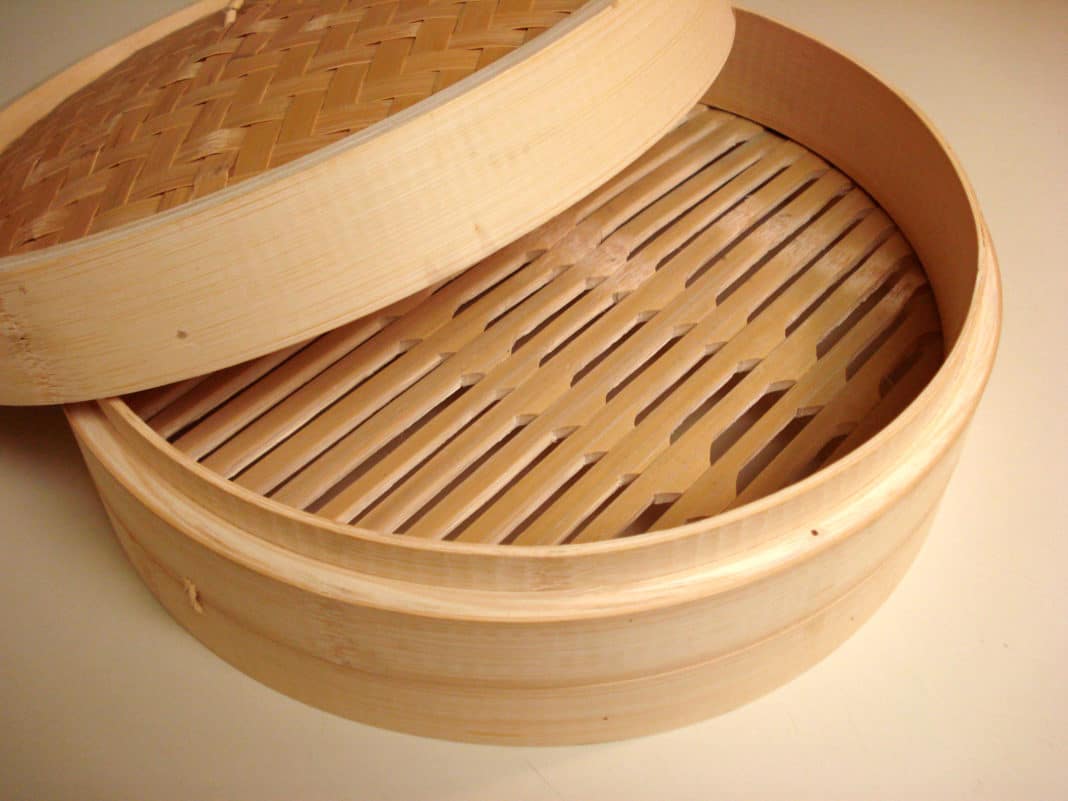 vaporiera cinese bamboo