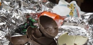 riciclare uova cioccolato