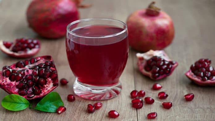 succo di melagrana succo di melagrana