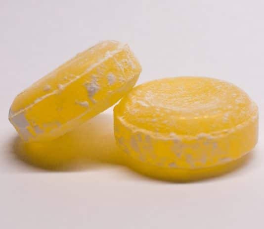 caramelle balsamiche al limone