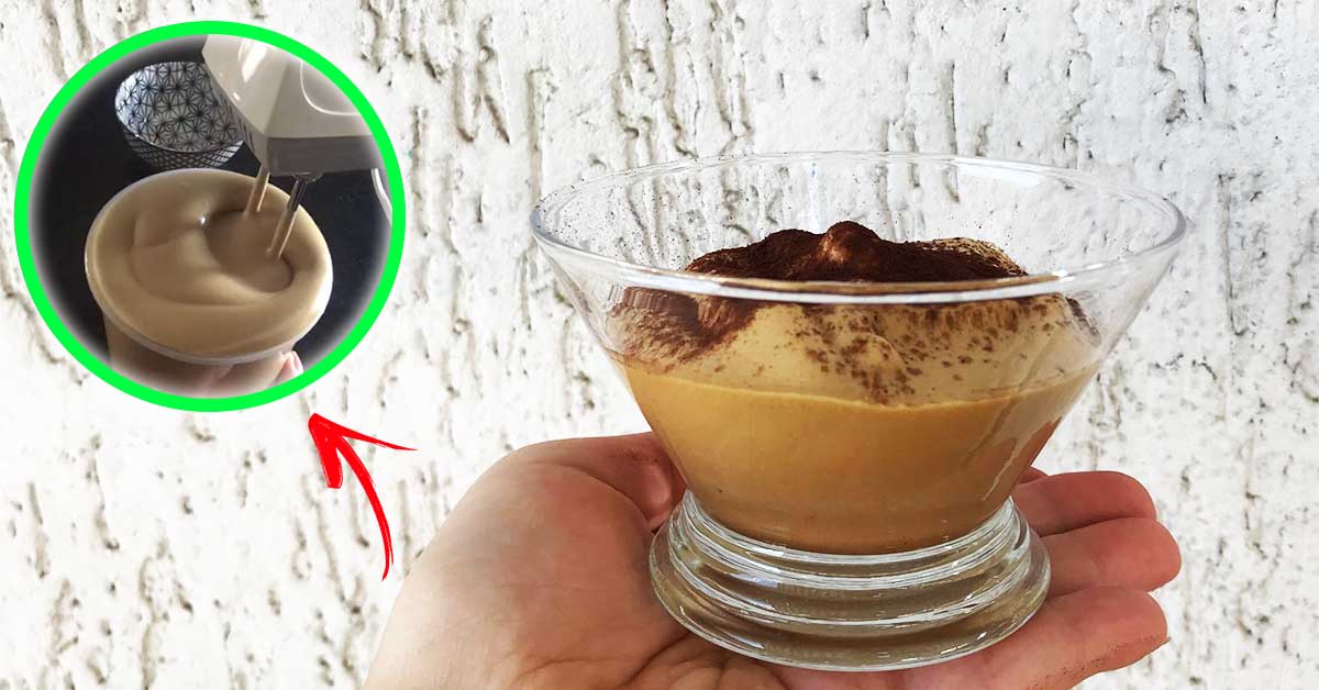 Come fare la crema di caffè senza latte!