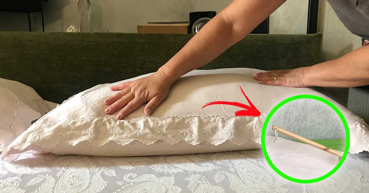 Cuscini troppo duri? Il metodo della nonna e saranno di nuovo comodi!