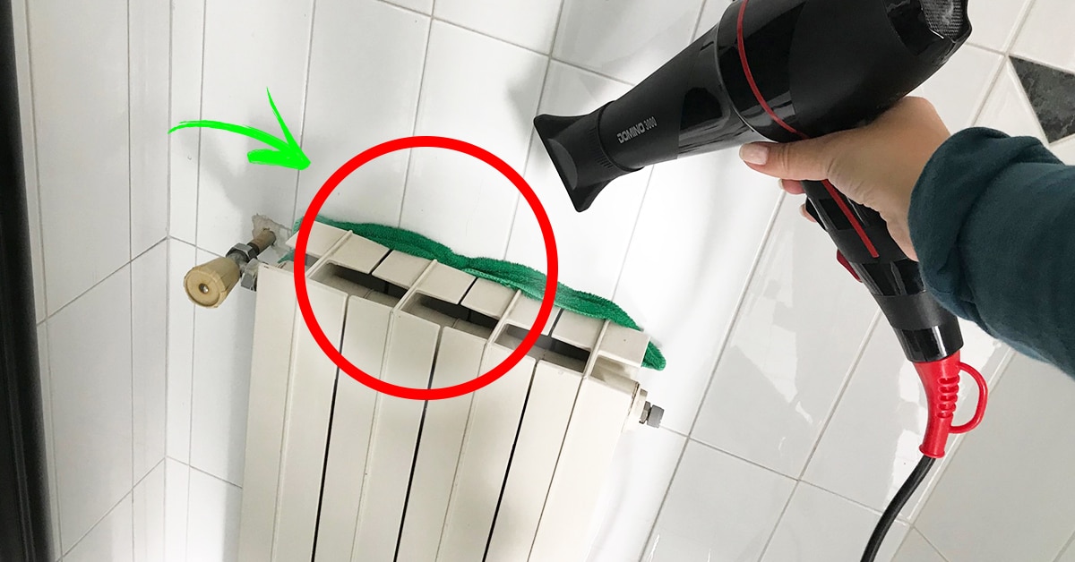 Come pulire il Termosifone prima dell’inverno e senza fare Polvere per tutta la stanza?