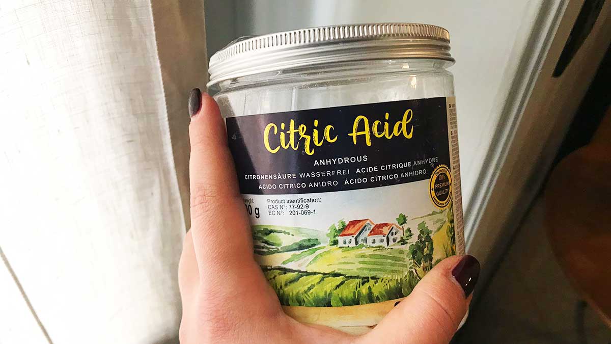 Cosa pulire in casa con l’acido citrico