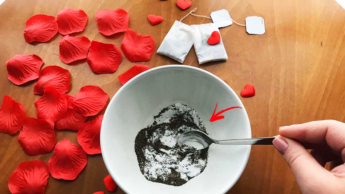 Maschera al tè verde per una pelle perfetta a San Valentino!