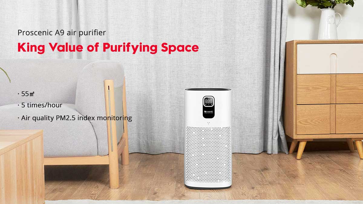 Proscenic A9: il purificatore intelligente per un’aria più buona e pulita!