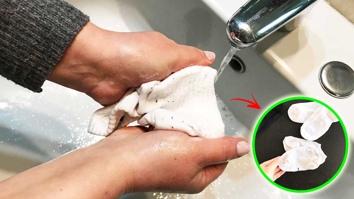 Come smacchiare i calzini e farli durare di più?
