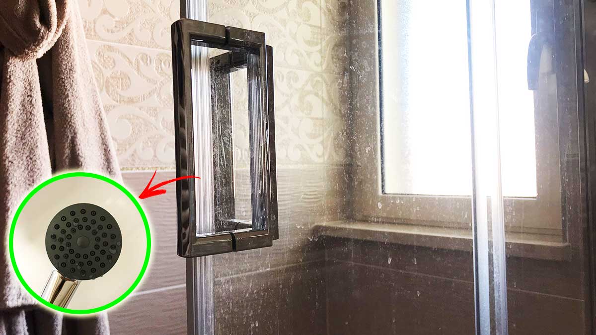 Conosci questo metodo per avere la DOCCIA pulita a lungo e senza calcare?