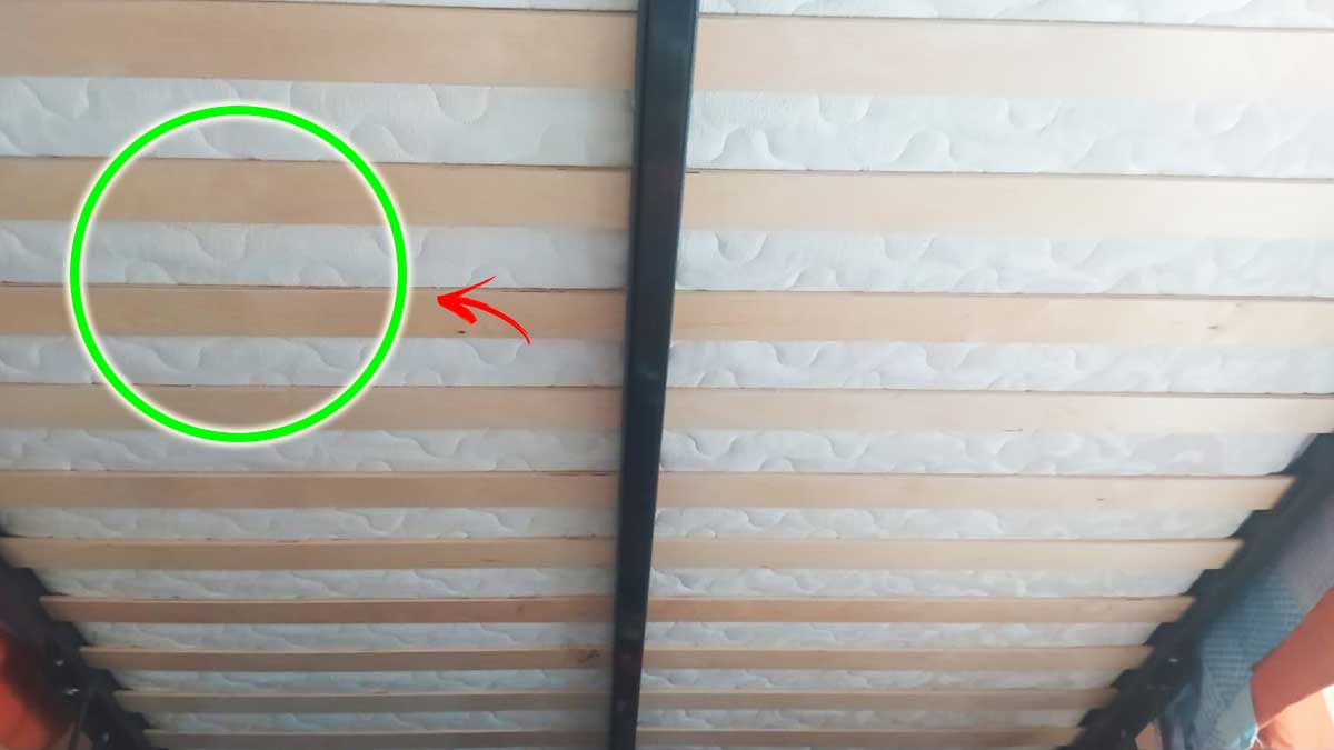 Come pulire le doghe del letto ed evitare la muffa!
