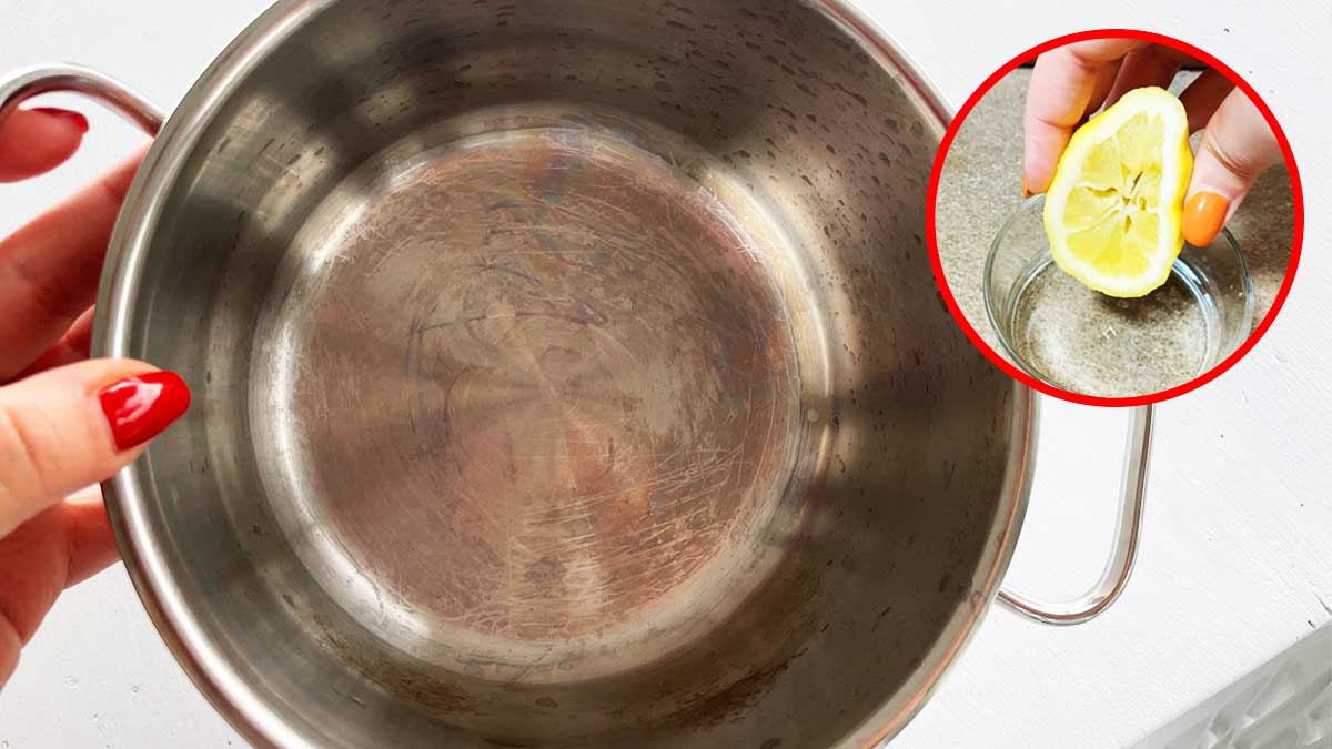 Se le Pentole hanno gli Aloni scuri ecco il Rimedio per farle tornare lucide come nuove