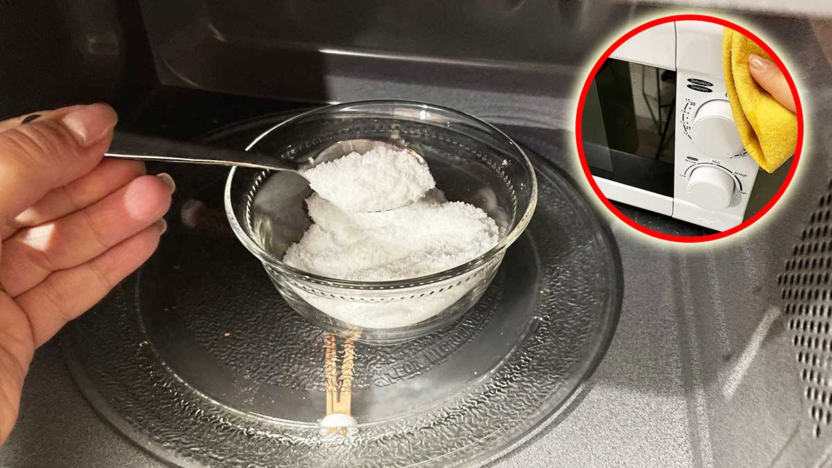 Come pulire il Forno a microonde e togliere i cattivi odori con 3 Semplici ingredienti tuttofare