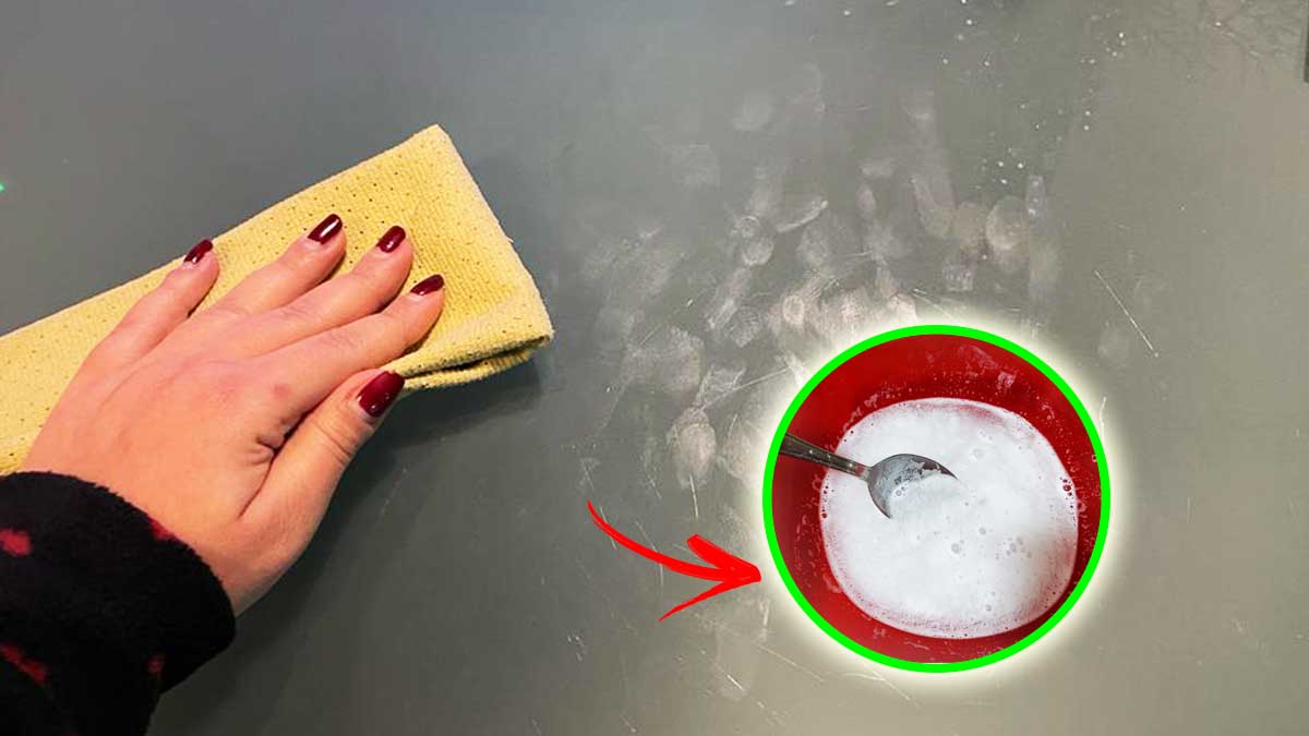 Come togliere le Ditate dal Tavolo con una passata di questi 5 Metodi fai da te