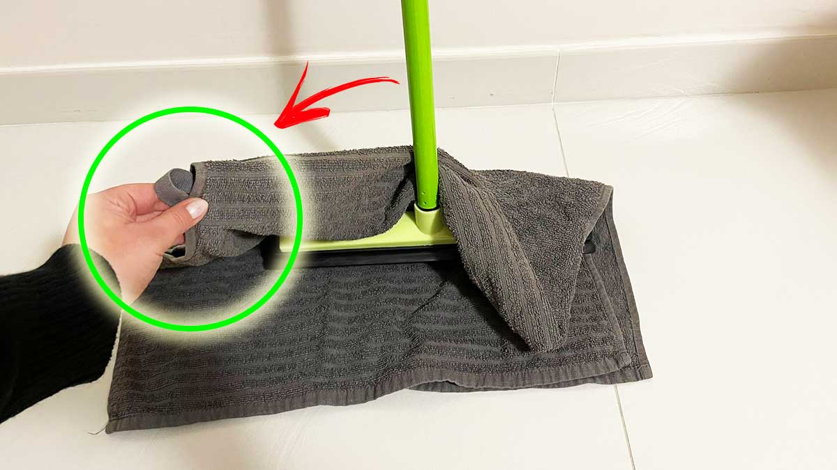 Come far asciugare prima il Pavimento in inverno senza Aloni?