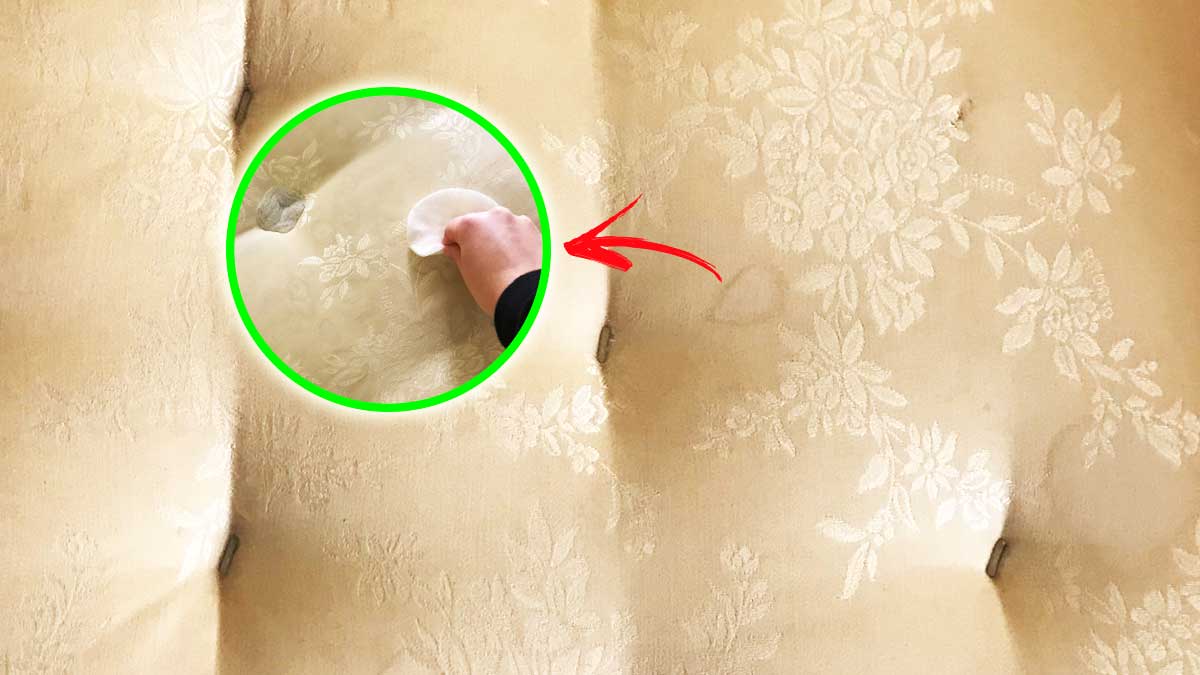 Per togliere le Macchie di vecchio dal Materasso basta questo semplice Rimedio fai da te