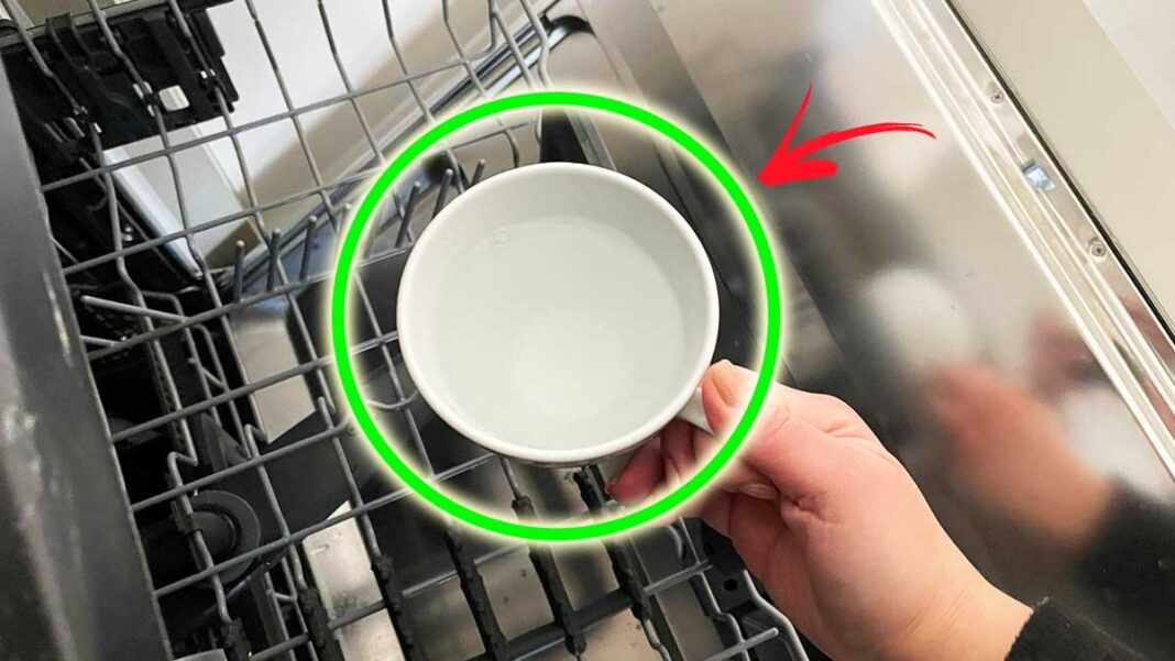 pulire-lavastoviglie-tazza