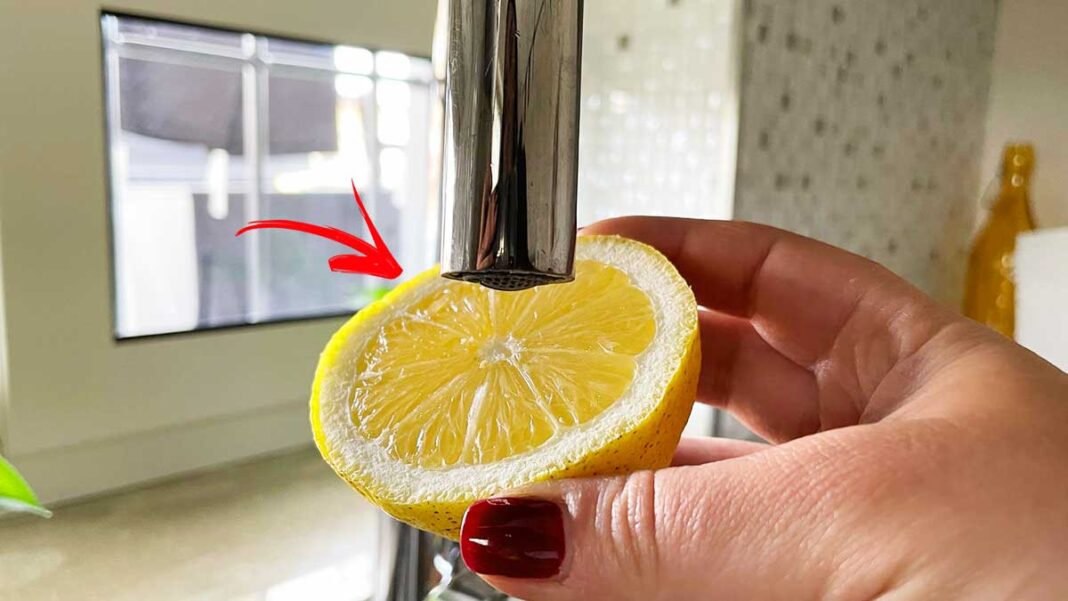 come-pulire-rubinetti-con-limone
