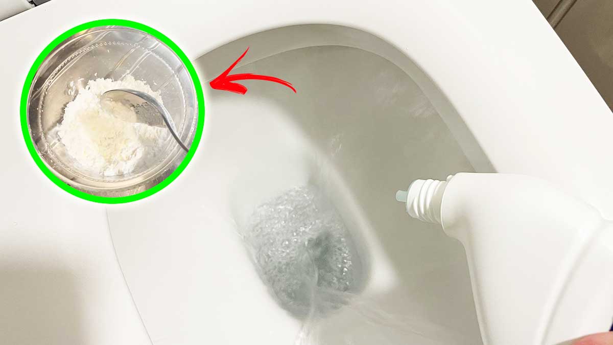 Come fare il Gel fai da te per sbiancare l’interno del WC?