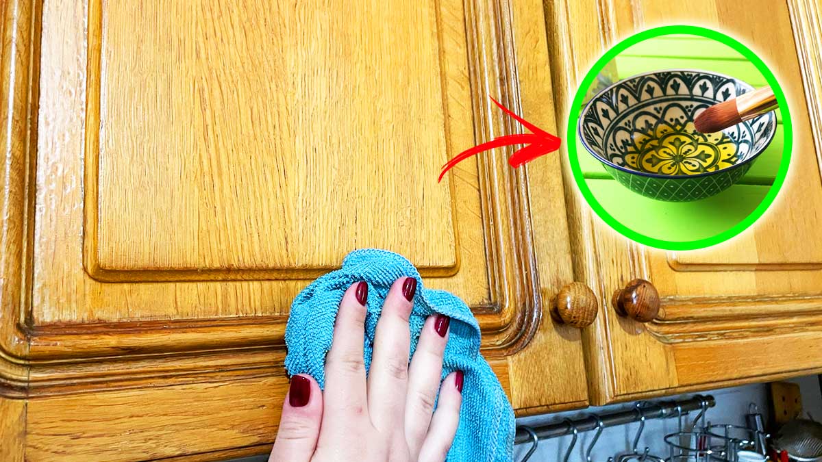 Come nutrire e lucidare le ante in legno della cucina? Basta questo ingrediente