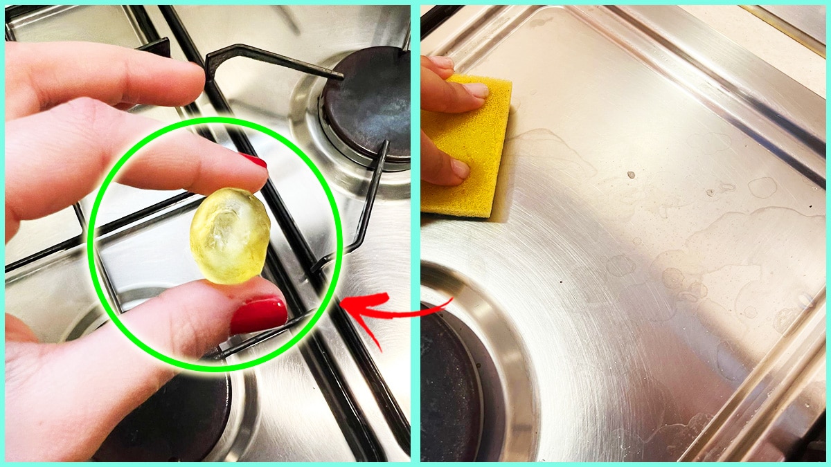 Basta usare il Sapone giallo da bucato per avere l’Acciaio lucido e Senza Aloni