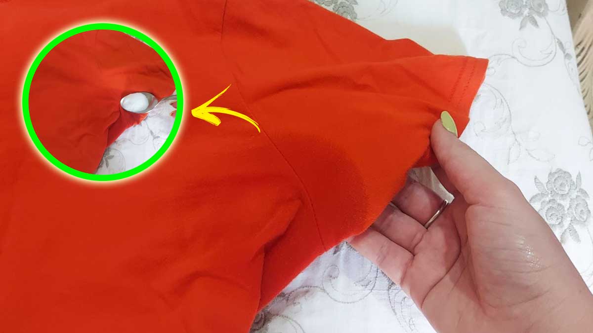 Come togliere Aloni di sudore sulle T-Shirt quando sono colorate e senza rovinarle?