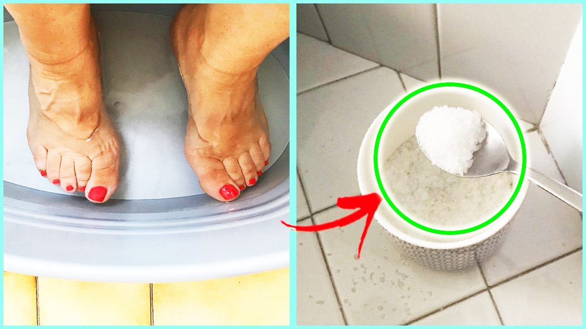 Dopo una giornata afosa ecco come fare il Pediluvio rinfrescante per i Piedi gonfi e stanchi