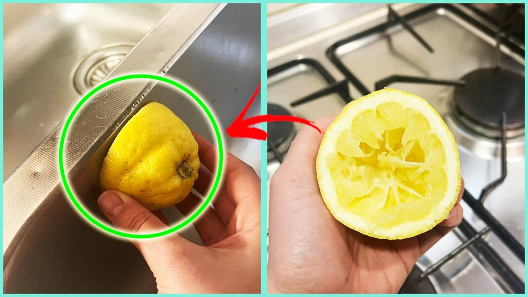 usare-limone-spremuto-come-spugna-naturale