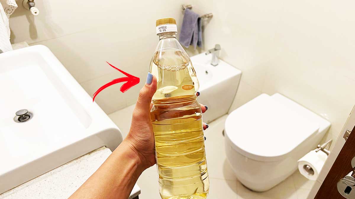 Per far brillare il Bagno in 5 Minuti ti basta solo una Bottiglia di Aceto