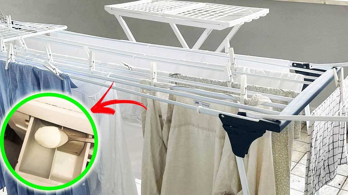 Se fuori il tempo è umido lava così il bucato per averlo sempre profumato