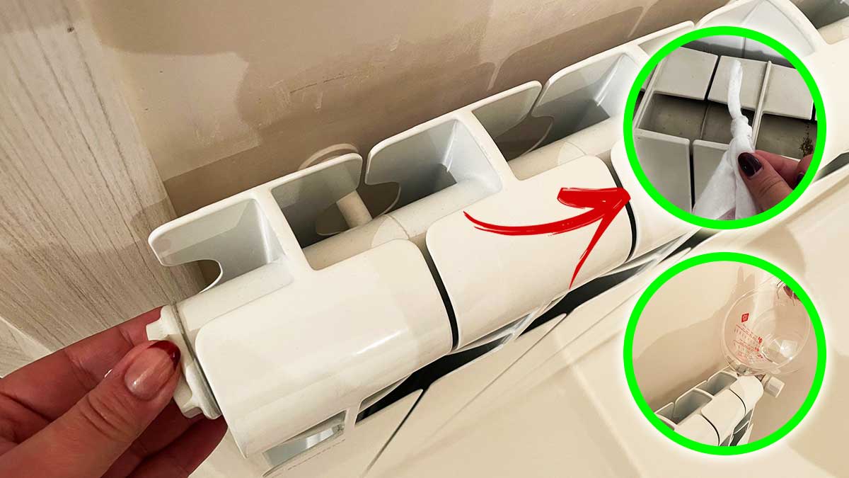 Come togliere lo sporco che non vedi dal Termosifone con questi trucchetti veloci